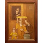 Kiejstut Bereźnicki (ur. 1935), Chłopcy w tonacji brązowej, 2002