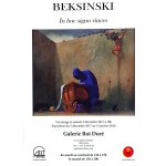 Flyer promoting Zdzislaw Beksinski