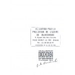 Flyer promoting Zdzislaw Beksinski