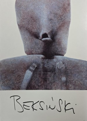 Leaflet from the exhibition Beksinski. Peintures et dessins recents, Galerie Dmochowski, Paris, 1994.
