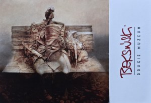 Invitation to the opening of the exhibition Beksinski. The Second Museum from the Collection of Anna and Piotr Dmochowski, Municipal Art Gallery in Częstochowa, 2016