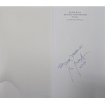 Cover with a reproduction of Zdzislaw Beksinski, with a dedication by the author to Piotr Dmochowski / Zdzislaw Beksinski