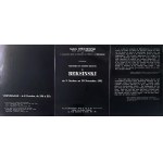 Folder / invitation to Beksinski exhibition, Galerie Dmochowski, Paris, 1991.