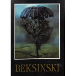 Folder / invitation to Zdzislaw Beksinski Beksinski exhibition, Galerie Valmay, Paris, 1986.