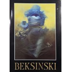 Folder / invitation to Zdzislaw Beksinski exhibition, UNESCO, Paris, 1988.