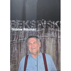 Ulotka z okazji wystawy Zdzisław Beksińskiego w Warszawie, proj. Piotr Dmochowski, 2011 / Zdzisław Beksiński