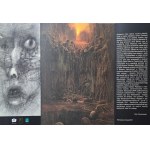 Ulotka z okazji wystawy Zdzisław Beksińskiego w Warszawie, proj. Piotr Dmochowski, 2011 / Zdzisław Beksiński