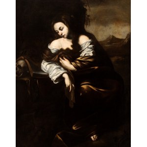 Massimo Stanzione (ambito di), Penitent Magdalene