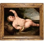Carlo Cignani (attribuito a), Infant Bacchus