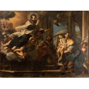 Giuseppe Bartolomeo Chiari, A Saint resurrecting a child