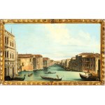 Giuseppe Bernardino Bison, View of the Canal Grande towards Rialto