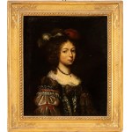 Jacob Ferdinand Voet (attribuito a), Portrait of a Bella
