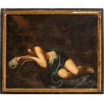 Artista attivo a Siena, XVII secolo, Mary Magdalene Sleeping