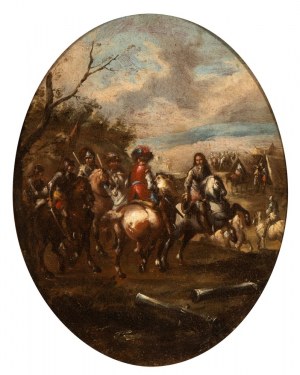 Antonio Maria Marini, Cavalry camp