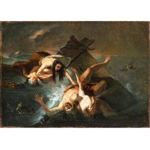 Artista attivo nei primi decenni del XIX secolo, The Ajax Shipwrecked