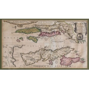 MAPA, REPUBLIKA RAGUZY (Dubrownicka), Vincenzo Maria Coronelli, Petrus Schenk, Amsterdam, 1680 - 1700