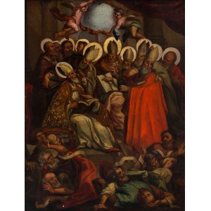 Martin Theophilovich (ca. 1570-1639) attributed, Dispute over the Scriptures.