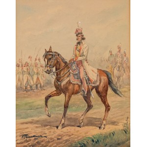 Stefan Pajączkowski (1900 - 1978), Portret konny Tadeusza Kościuszki