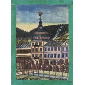 Nikifor Krynicki (1895 - 1968), Spa in Krynica.