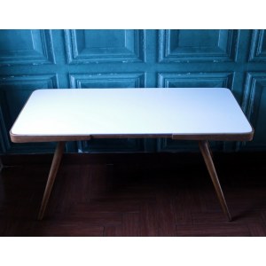 Couchtisch mit Glasplatte - J.Jiroutek - Tschechoslowakei 1960s