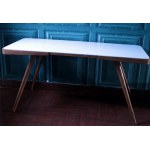Couchtisch mit Glasplatte - J.Jiroutek - Tschechoslowakei 1960s