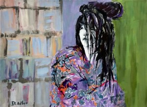 Dominika Adler, Kafle w deszczu, 2018