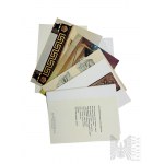 PRL - Kolekcja Pocztówek Varsavianistycznych, w tym Minialbumy “Pomniki Warszawy” i “Pamiątki Zamku Królewskiego w Warszawie”
