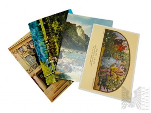 PRL - The Mighty Collection of Postcards of the City of Poland (With Germanic Insert)