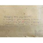 Nieznany Artysta (Waniak?, XX w.) - Obraz Secesyjny Dom w Krotoszynie, Akwarela na Papierze