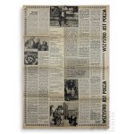 PRL, ok. 1970 r. - Dwustronny Plakat Edward Stachura z Danymi biograficznymi, Dziełami literackimi i Fotografiami