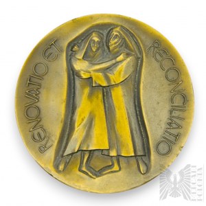 Watykan, 1975 r. - Medal Watykański z okazji Jubileuszu Papieża Pawła VI, Renovatio et Reconciliatio
