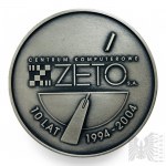 Zestaw Czterech Medali Pamiątkowych: 25. Tour de Pologne, XV Lat w Służbie Rolnictwa, 40 Lat Zakładów Elektronicznej Techniki Obliczeniowej Łódź, Polskie Centrum Badań i Certyfikacji