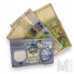 Zagraniczne Monety i Banknot Singapur - Czechosłowacja, Peru, Bani