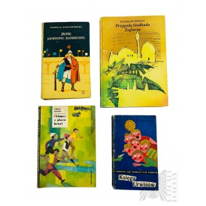 PRL/III RP - Zestaw Czterech Książek z Przygodą w Stylu Retro