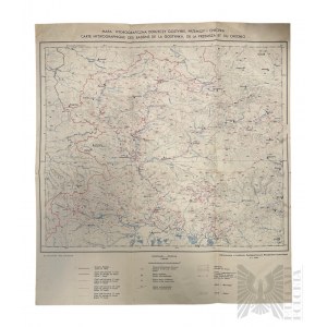 II RP, 1934 r. - Mapa Hydrograficzna Dorzeczy Gostyński, Przemszy i Chechła