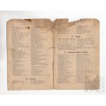 1900 r., Poznań (Posen) - Najnowszy Plan Stolicy Województwa Poznań (Neuester Plan der Provinzial Hauptstadt Posen), Wyd. Hofbuchdruckerei W. Decker