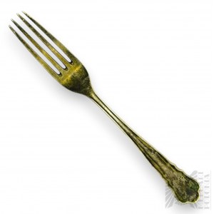 1920s. - Waller Schill Fork, Silver 800