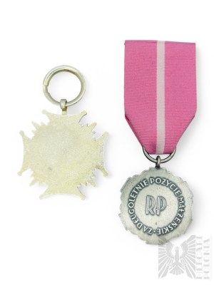 People's Republic of Poland - Silver Cross of Merit, Medal for Long Life of Marriage