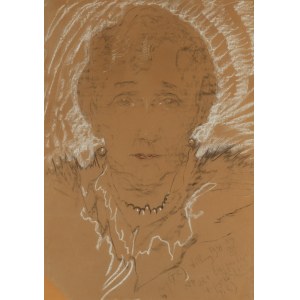Stanisław Ignacy Witkiewicz Witkacy (1885 Warszawa - 1939 Jeziory na Polesiu), Portret kobiety, 1931