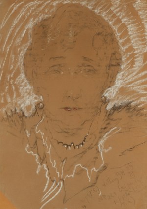 Stanisław Ignacy Witkiewicz Witkacy (1885 Warszawa - 1939 Jeziory na Polesiu), Portret kobiety, 1931