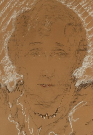 Stanisław Ignacy Witkiewicz Witkacy (1885 Warszawa - 1939 Jeziory na Polesiu), Portret kobiety, 1931