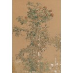 Władysław Malecki (1836 Masłów - 1900 Szydłowiec), Study of garden flowers, 1886