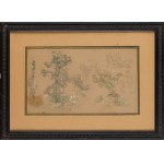 Władysław Malecki (1836 Masłów - 1900 Szydłowiec), Study of garden flowers, 1886