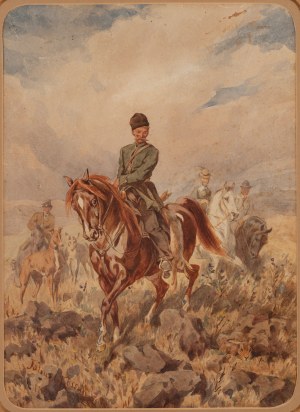 Juliusz Kossak (1824 Nowy Wiśnicz - 1899 Kraków), 