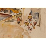 Maria Melania Mutermilch \ Mela Muter (1876 Warszawa - 1967 Paryż), Widok z Carrera del Darro w Grenadzie, 1926 (?)