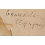Maria Melania Mutermilch \ Mela Muter (1876 Warszawa - 1967 Paryż), Widok z Carrera del Darro w Grenadzie, 1926 (?)