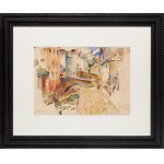 Maria Melania Mutermilch \ Mela Muter (1876 Warszawa - 1967 Paryż), Widok z Carrera del Darro w Grenadzie, 1926 (?)