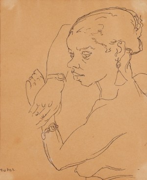 Maria Melania Mutermilch \ Mela Muter (1876 Warszawa - 1967 Paryż), Portret kobiety