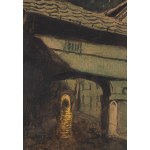 Zofia Stankiewicz (1862 Ryzhiv, Ukraine - 1955 Warsaw), Passage from the castle to the cathedral, 1948