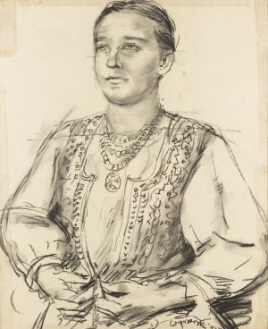 Jan Wojnarski (1879 Tarnów - 1937 Kraków), Krakowianka, 1935